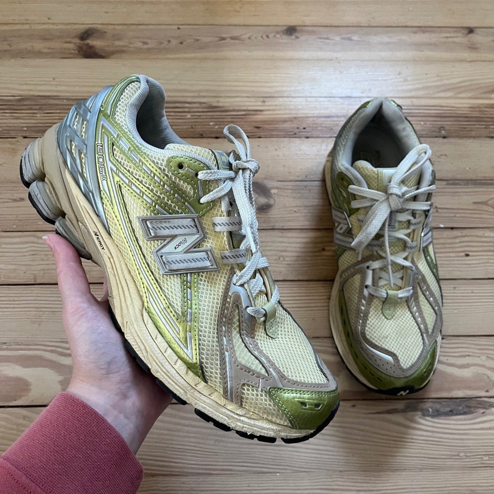 New Balance 1906R Sneakers Mens 10 Green Silver Metallic Mesh Runners U1906RND